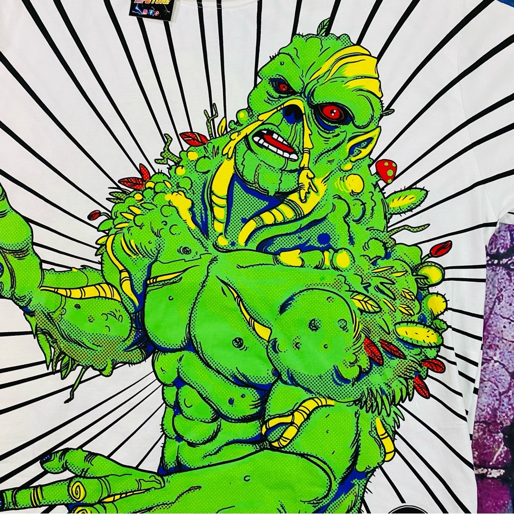 Nwt Swamp Thing Aop Bootleg Size Xxl By Bombastic… - image 3